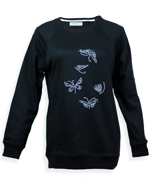 Printed Sweatshirt Black