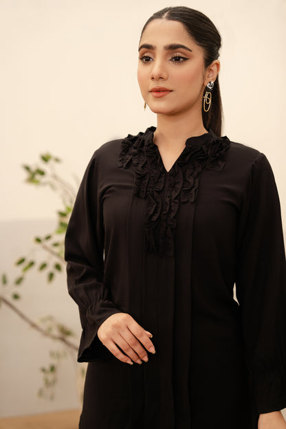 Black Ruffles