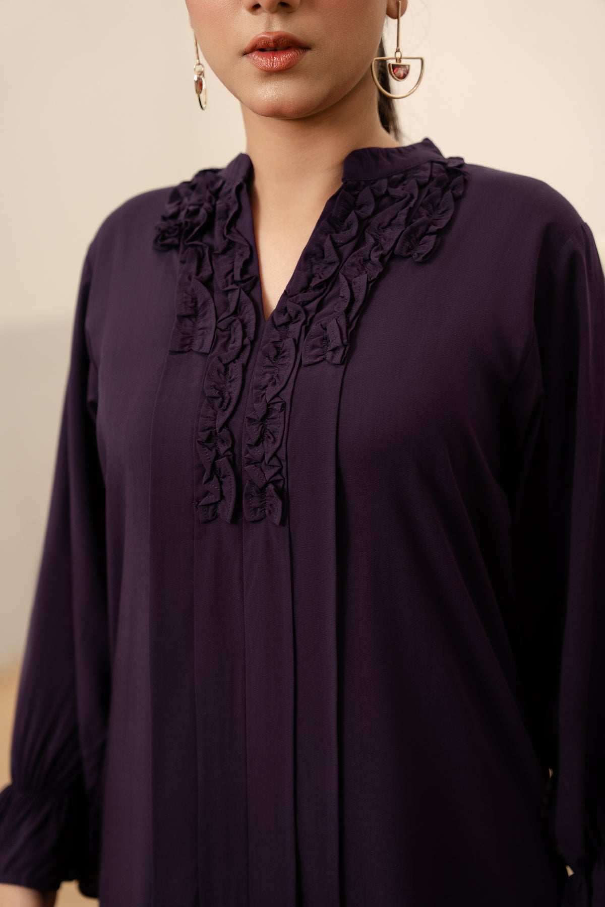 Purple Ruffels Purple Ruffles – Diva's Desire
