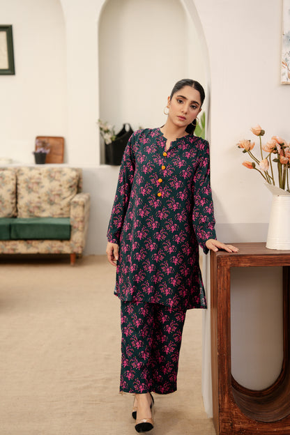 Serene Linen-Navy Blue