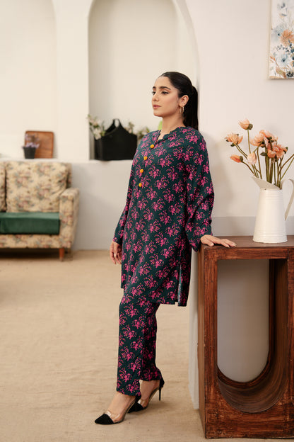 Serene Linen-Navy Blue