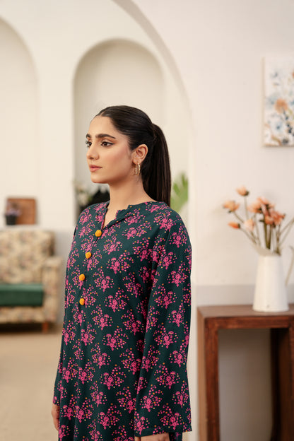 Serene Linen-Navy Blue