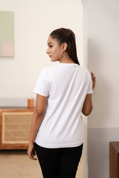 Basic Tee-White